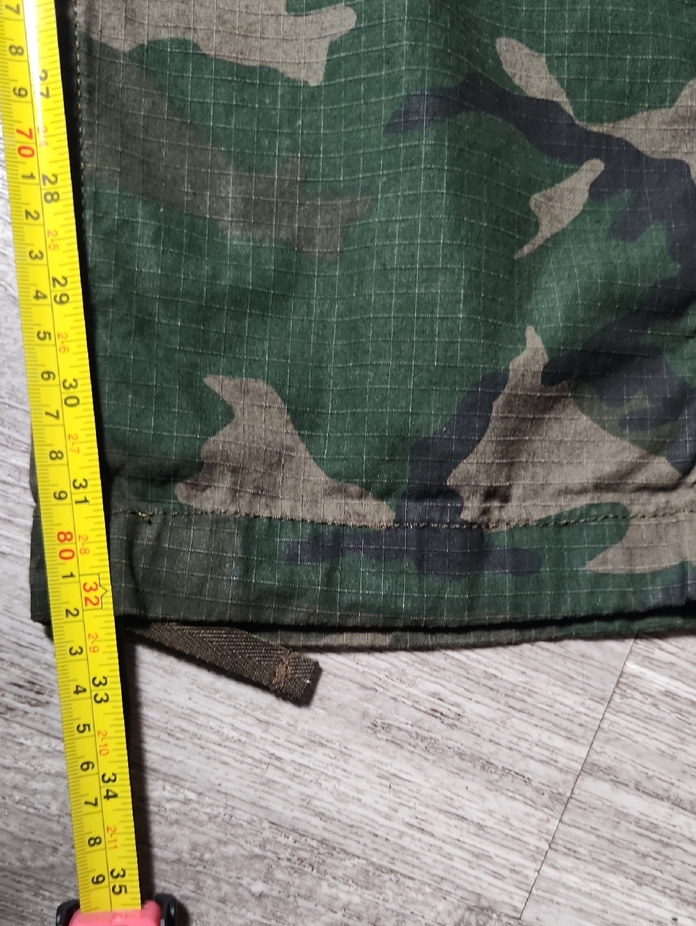 Carhartt WIP Men's Green Woodland Camo Ripstop Cargo Pants - Picture 6 of 9